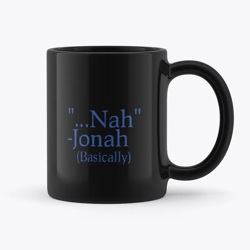 Jonah's morning thoughts mug