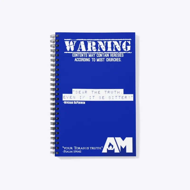 WARNING-heresies Notebook